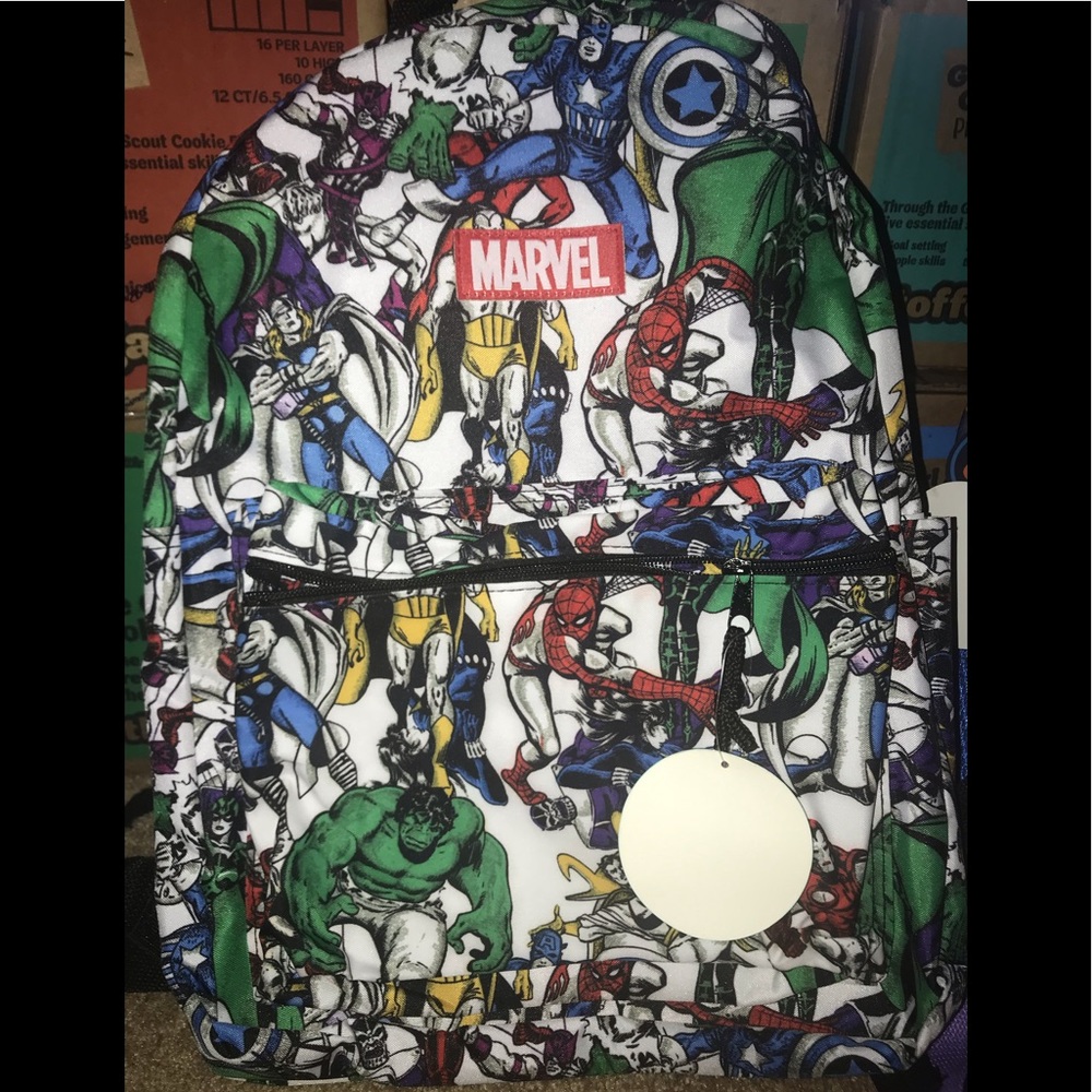 Marvel book bag
